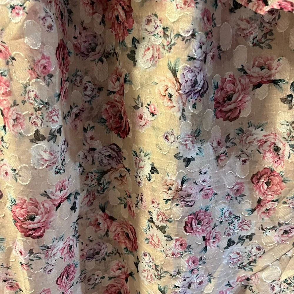 Floral Ruffle Maxi Dress - Picture 3 of 6